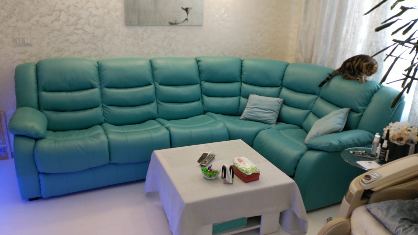 Перетяжка дивана на дому. Знаменск