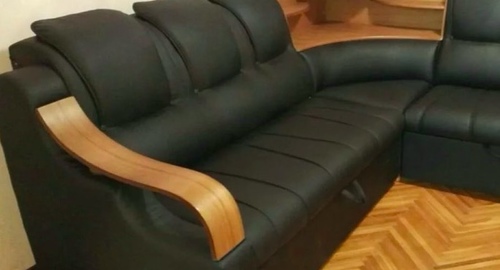 Перетяжка кожаного дивана. Знаменск